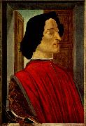 BOTTICELLI, Sandro Giuliano de  Medici oil